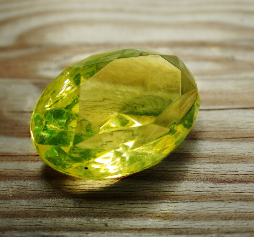 Tourmaline Green and Yellow
